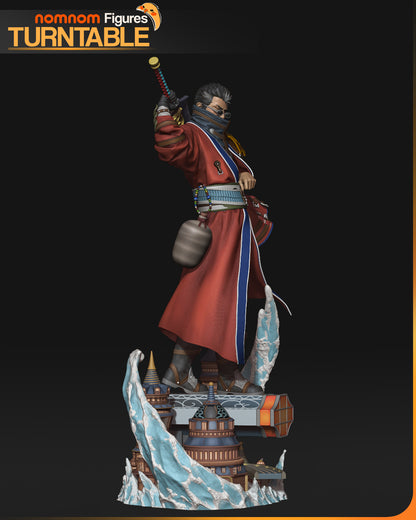 Crimson Guardian | Handcrafted Figure