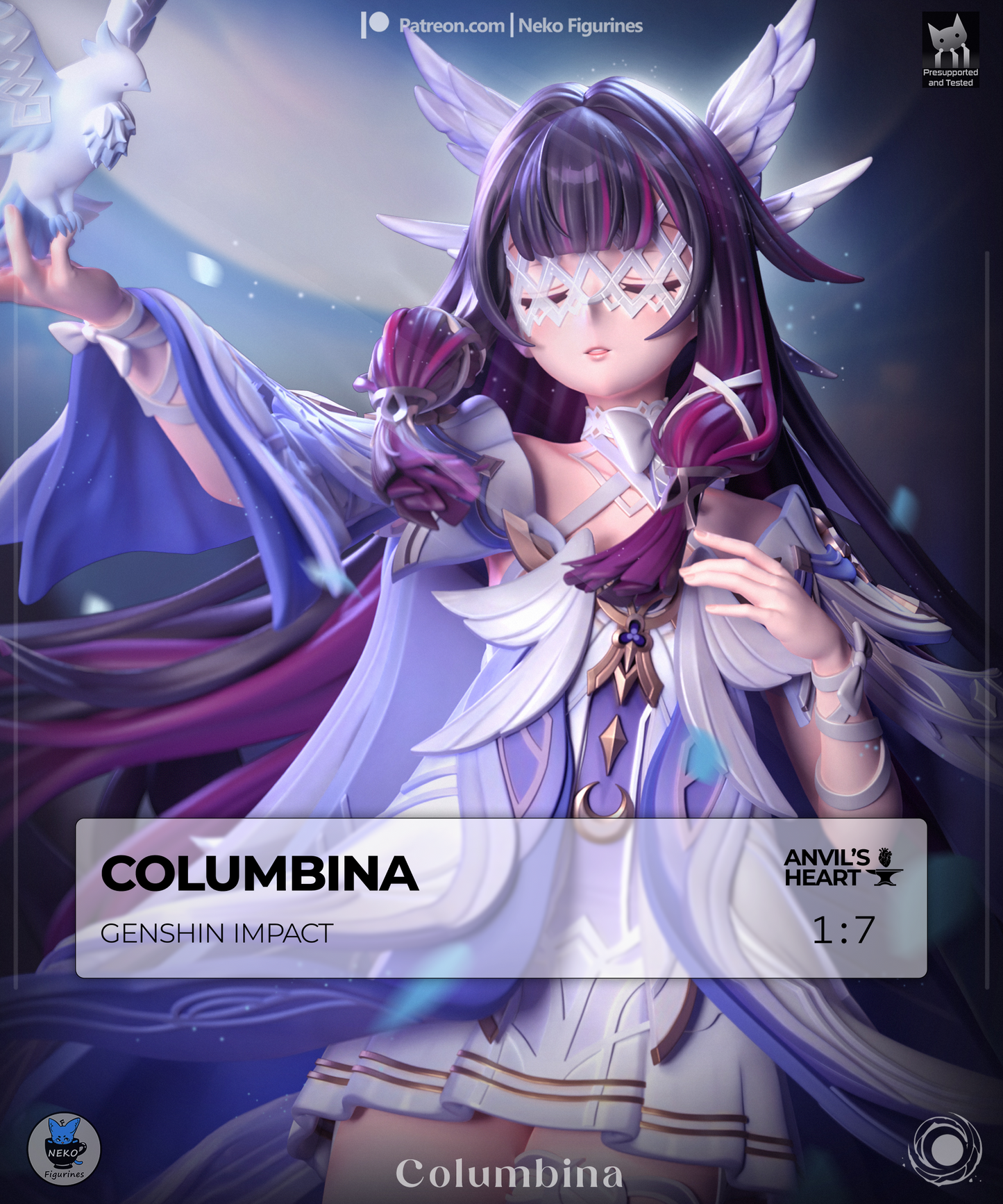 Columbina | Genshin Impact | Handcrafted Figure