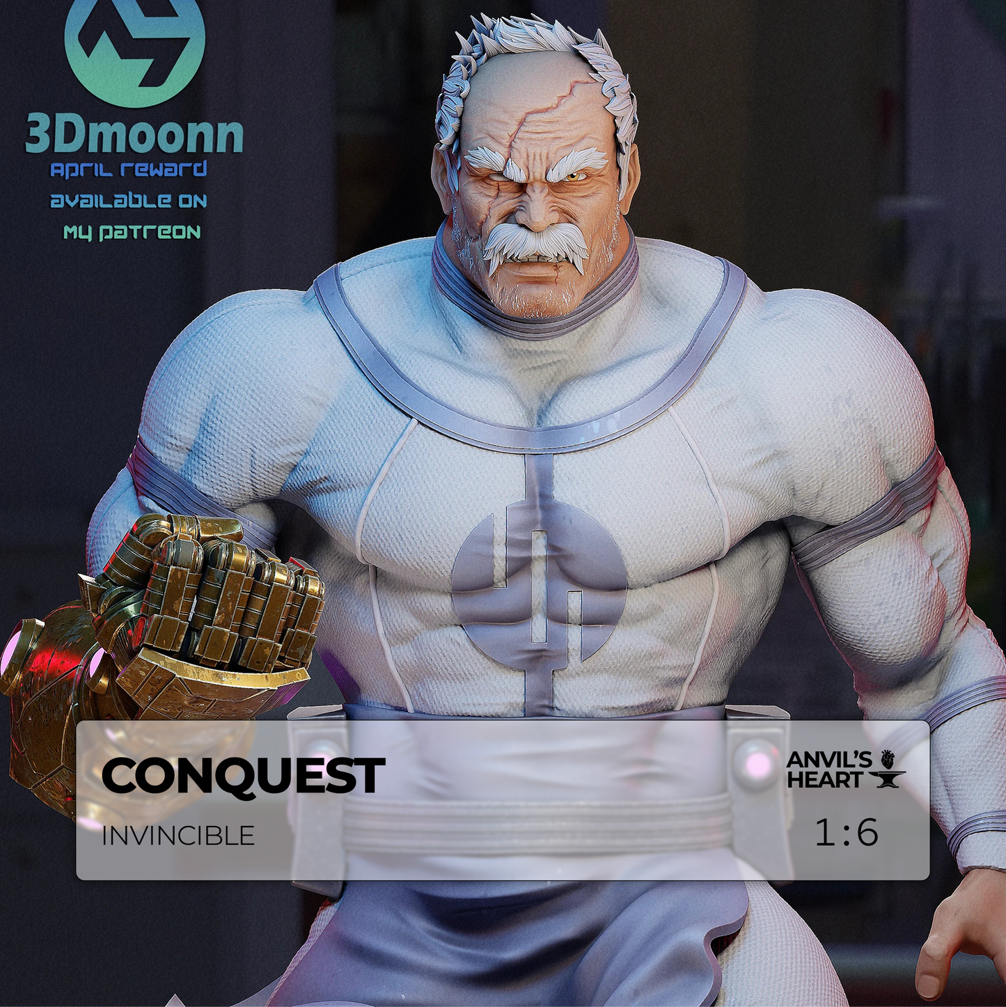Conquest | Invincible | Handcrafted Figure