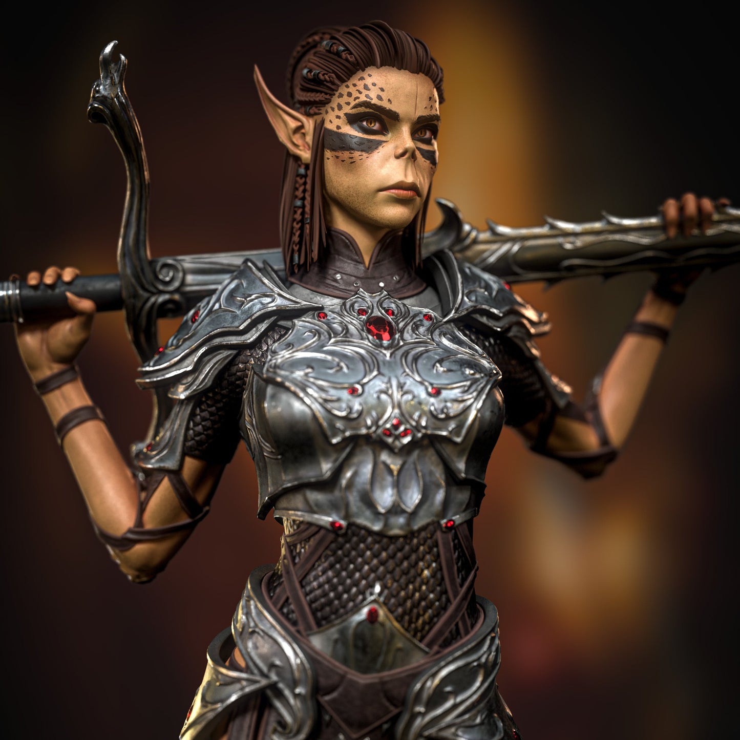 Lae’zel | Baldur's Gate 3 | Handcrafted Figure
