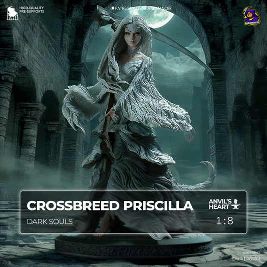 Crossbreed Priscilla | Dark Souls | Handcrafted Figure