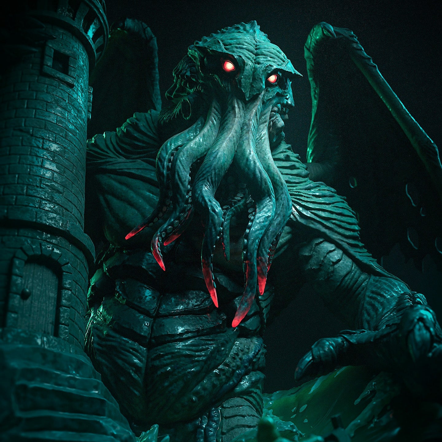 Cthulhu | The Call of Cthulhu | Handcrafted Figure