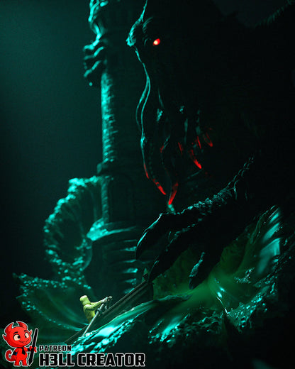 Cthulhu | The Call of Cthulhu | Handcrafted Figure