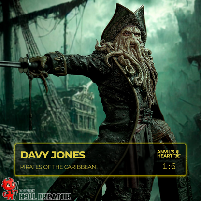 Cursed Sea Captain | Handcrafted Figure