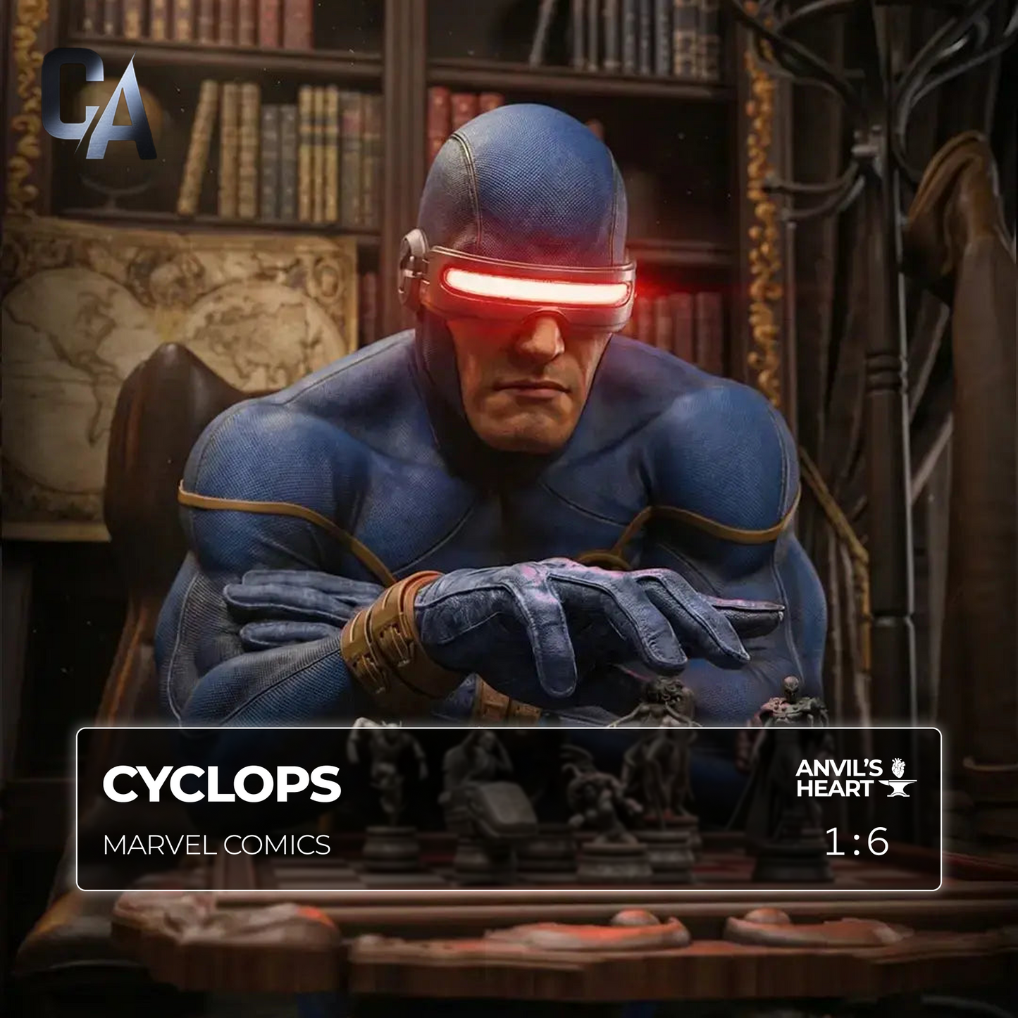 The Visor Commander | Handcrafted Figure
