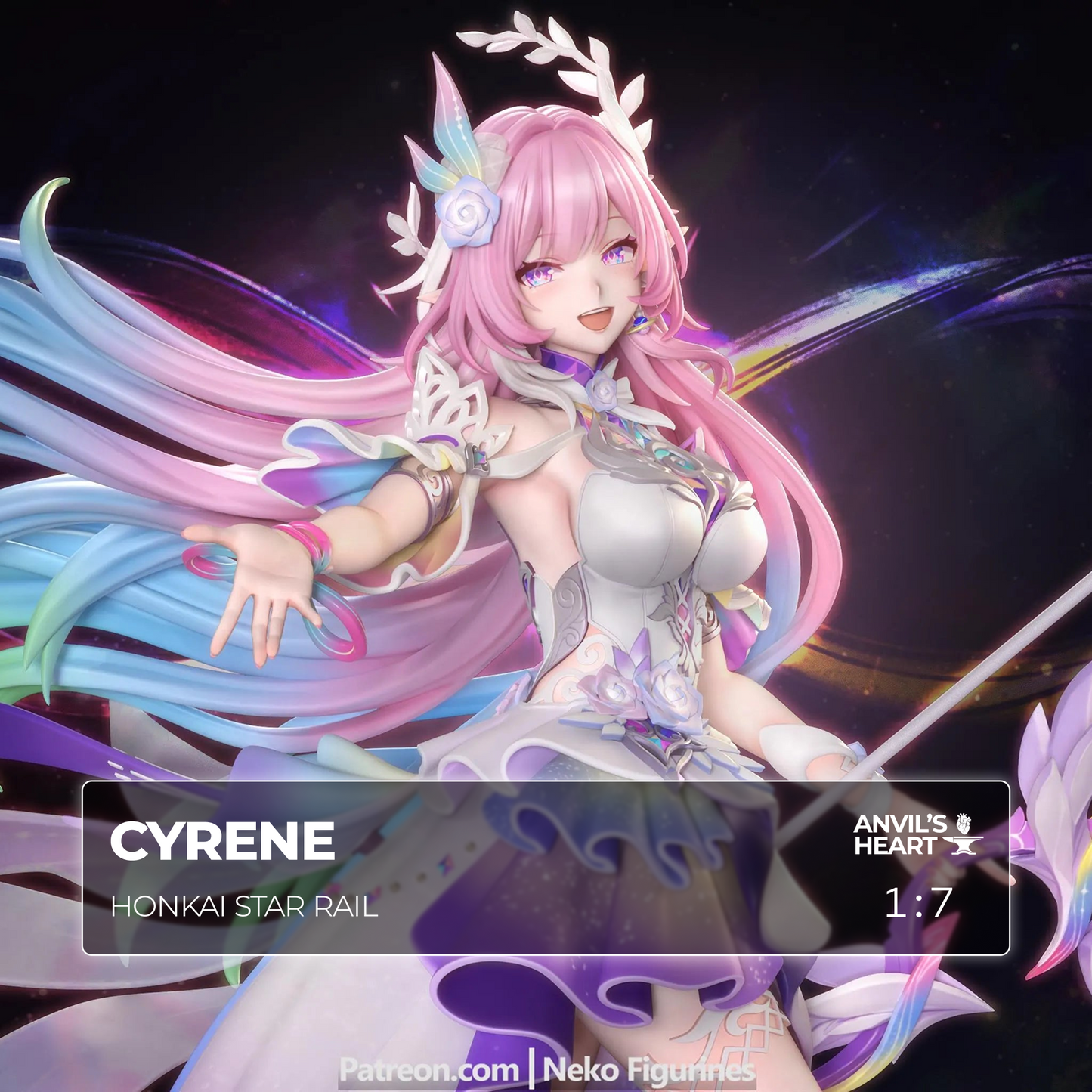 Cyrene | Honkai Star Rail | Handcrafted Figure
