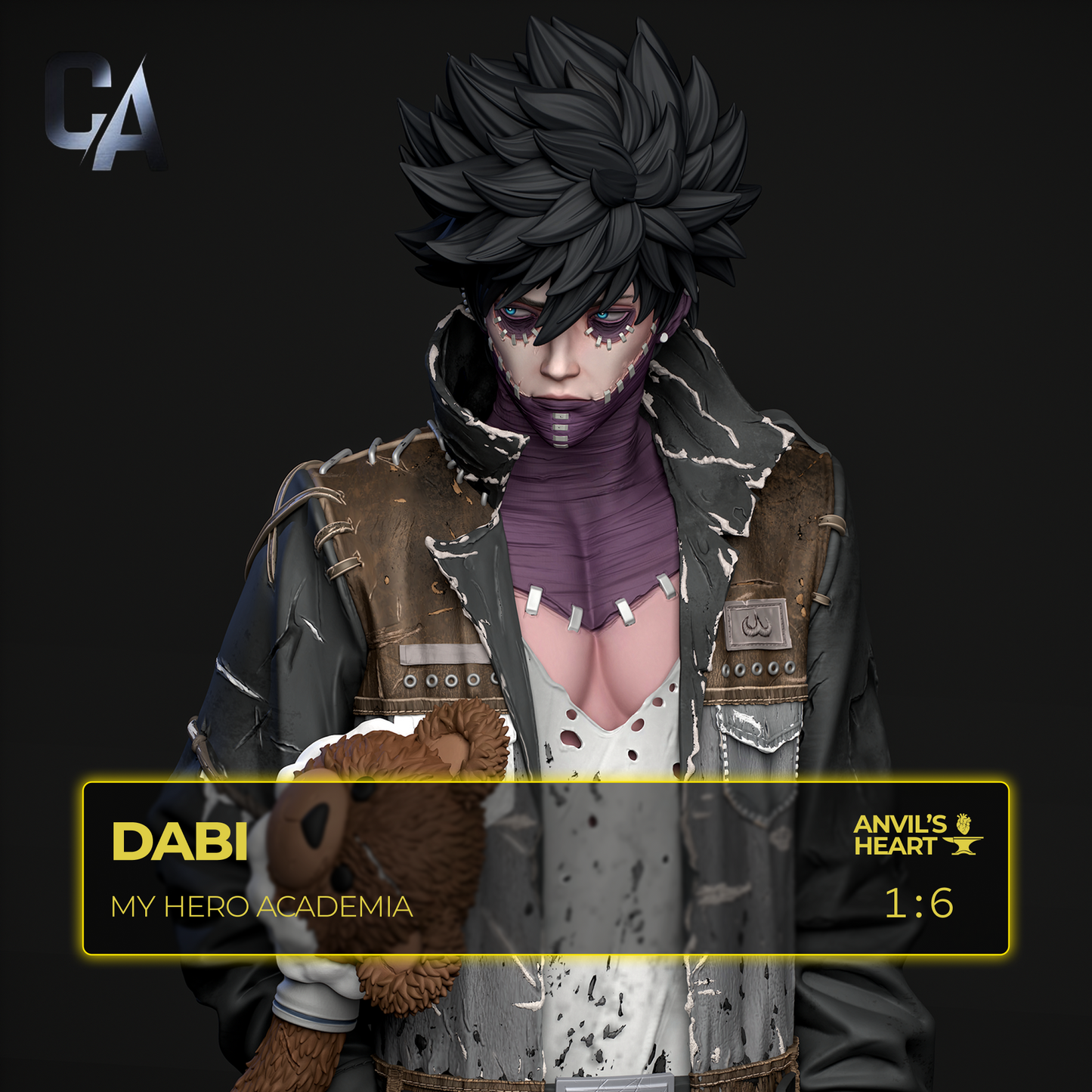 Dabi | My Hero Academia | Handcrafted Figure