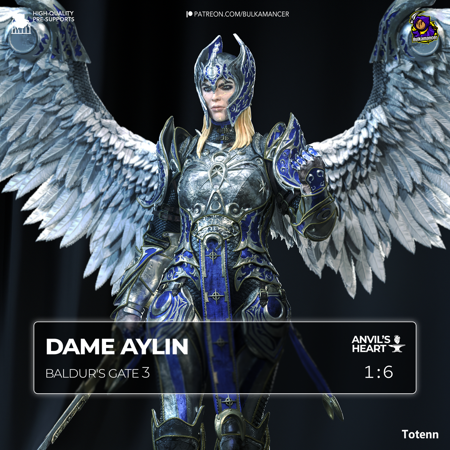 Dame Aylin | Baldur's Gate 3 | Handcrafted Figure