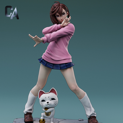 Momo Ayase | Dandandan | Handcrafted Figure