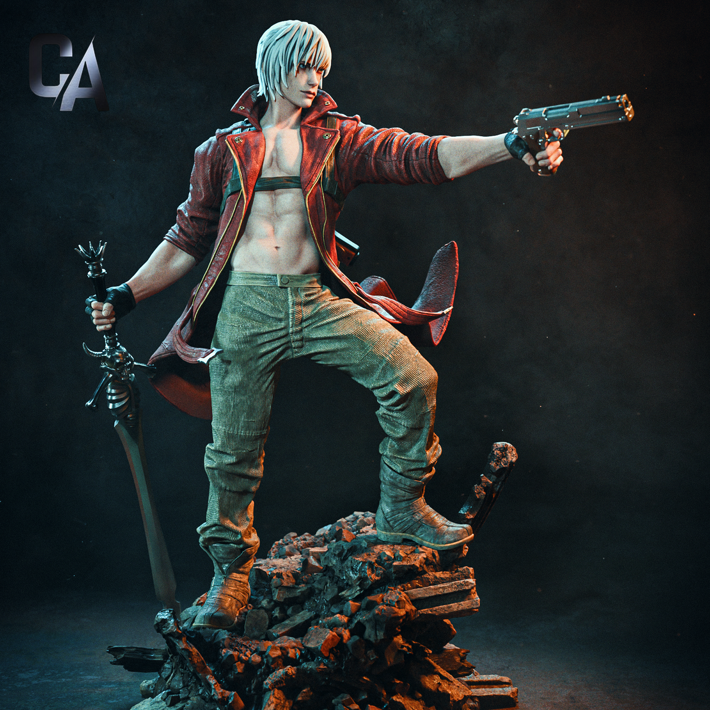 Dante | Devil May Cry 3 | Handcrafted Figure