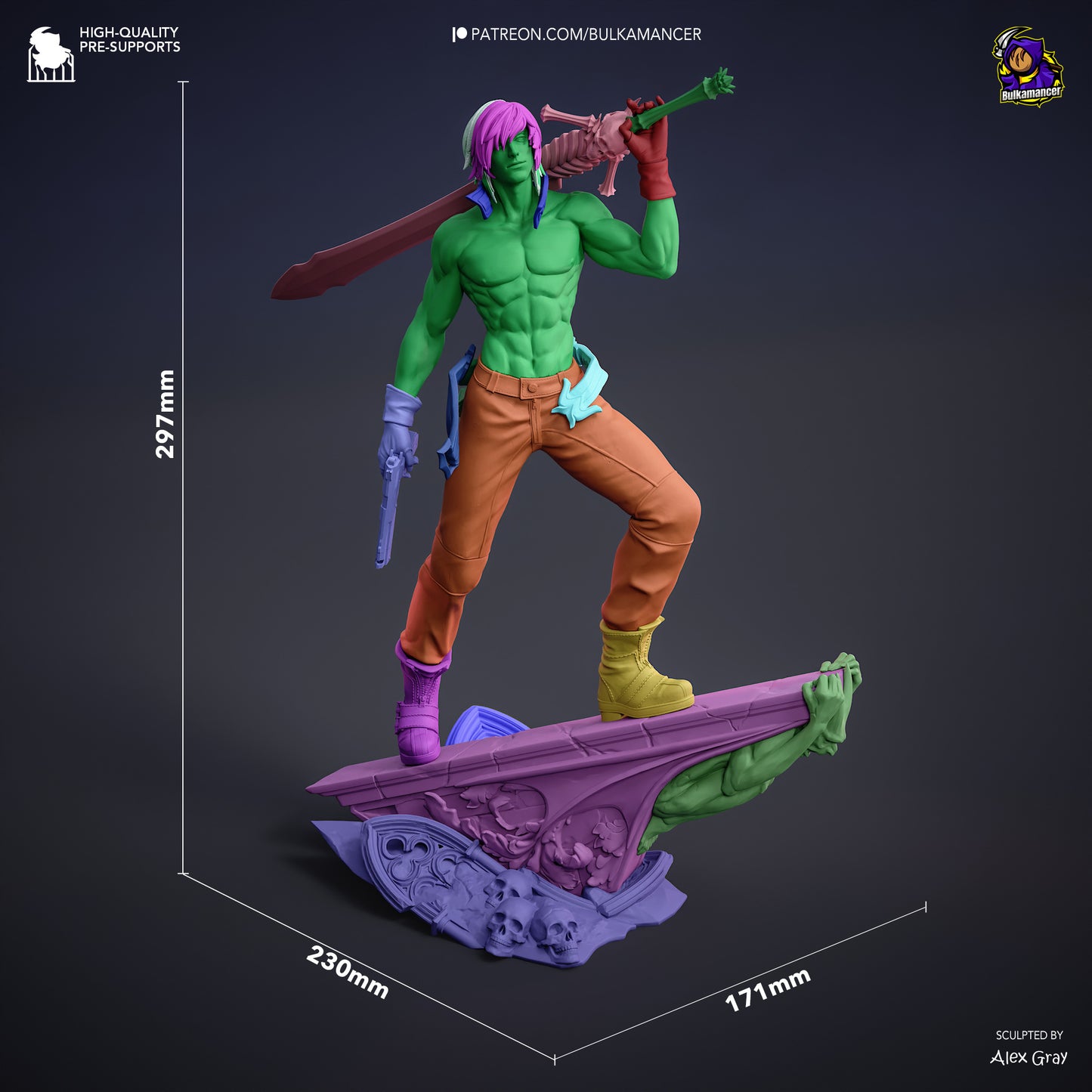 Dante | Devil May Cry 3 | Handcrafted Figure