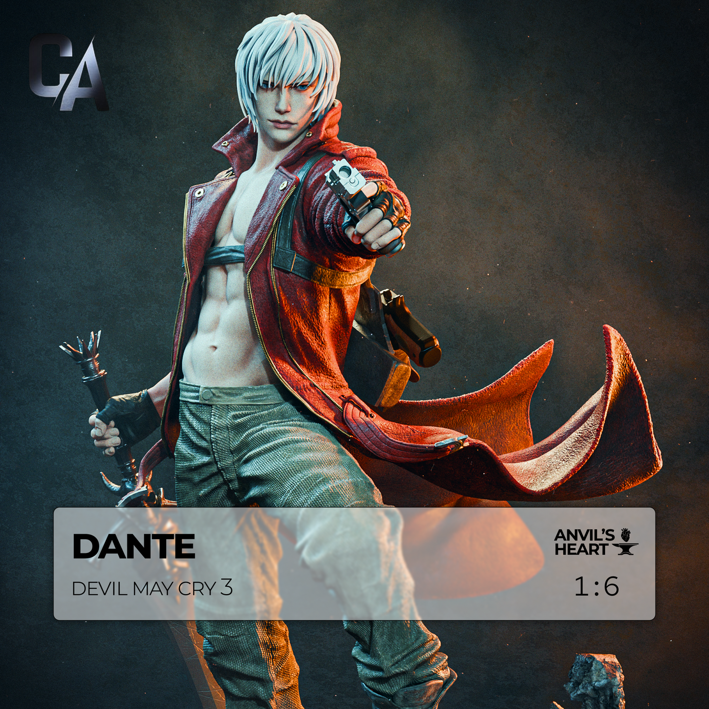 Dante | Devil May Cry 3 | Handcrafted Figure
