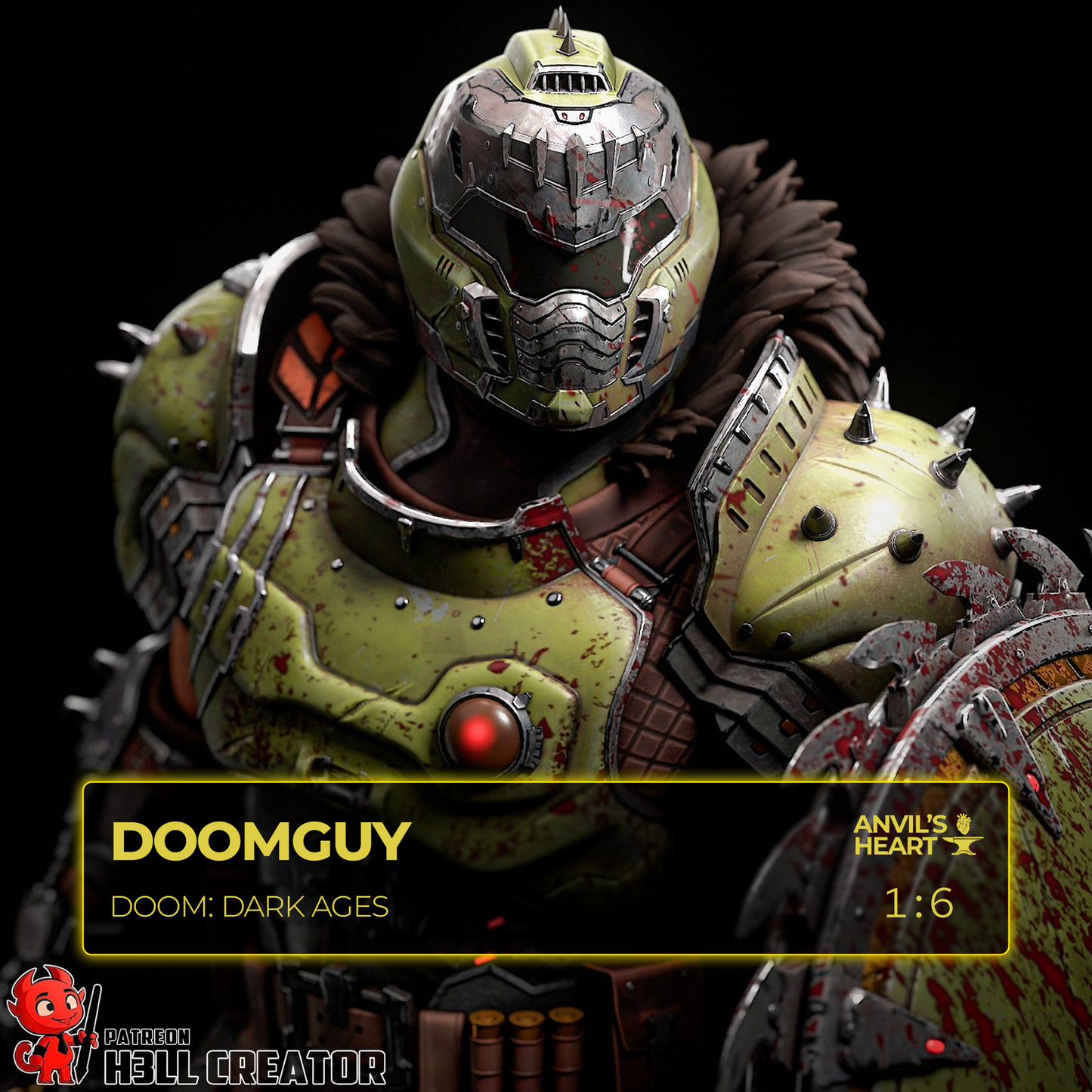 Dark Age Demon Slayer | Handcrafted Figure