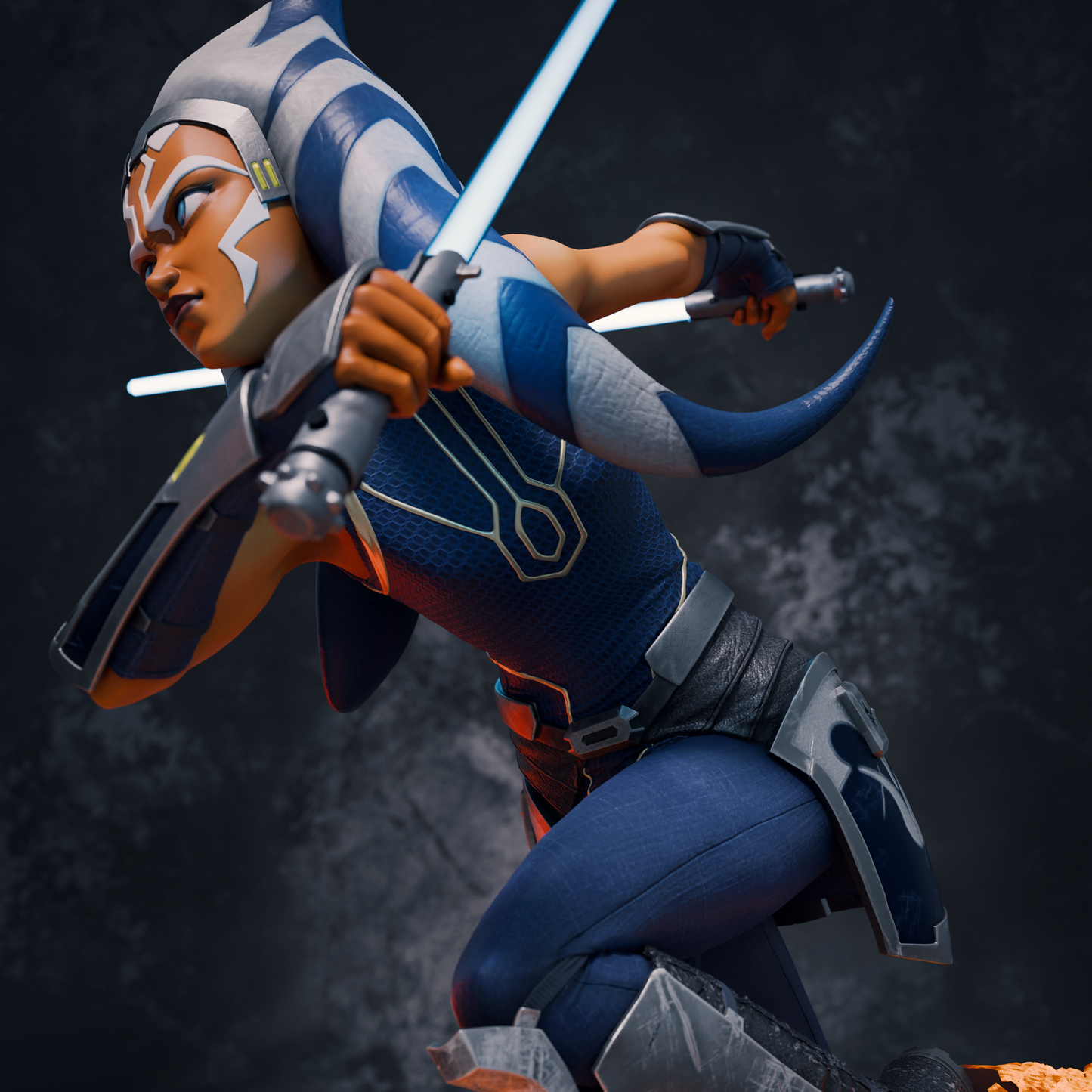 Ahsoka Tano vs Darth Maul | Star Wars | Handcrafted Figure