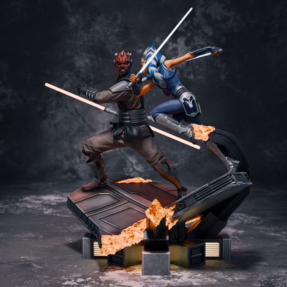 Ahsoka Tano vs Darth Maul | Star Wars | Handcrafted Figure