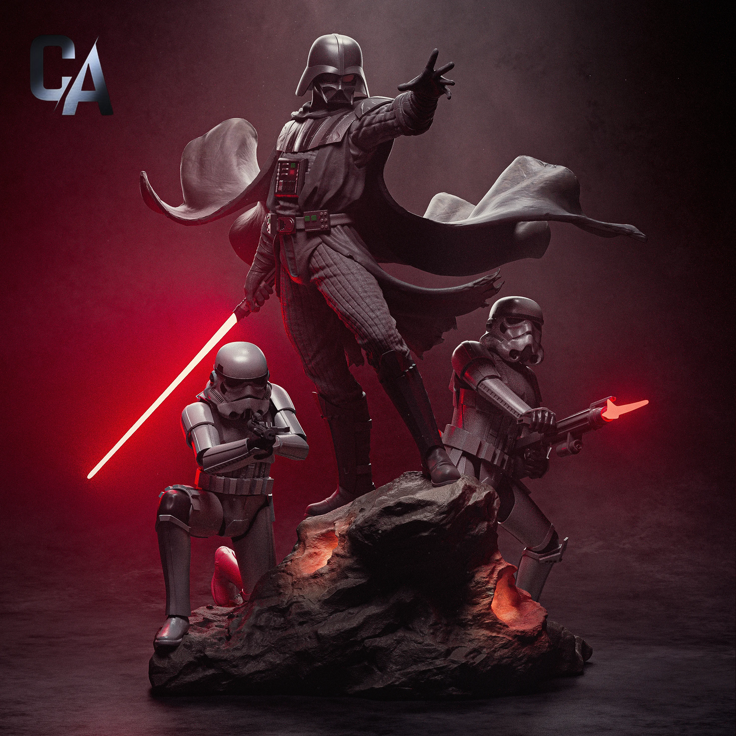 Dark Lord (Diorama) | Handcrafted Figure