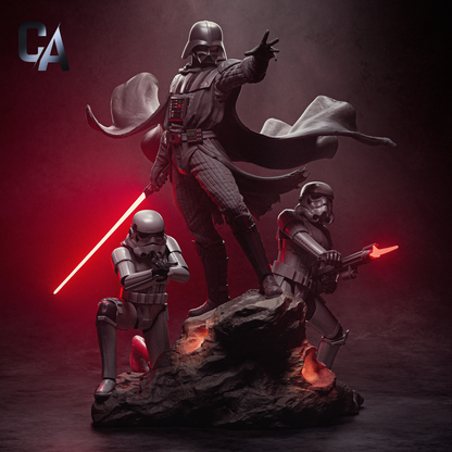 Dark Lord (Diorama) | Handcrafted Figure