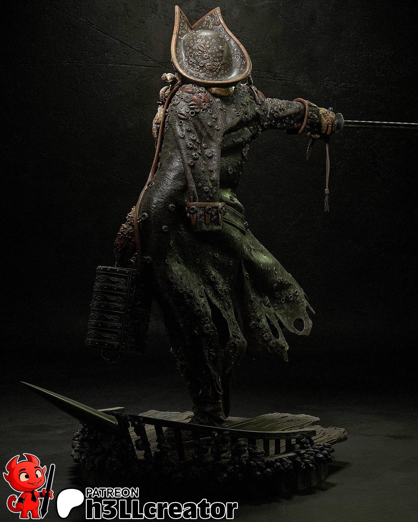 Davy Jones | Pirates of the Caribbean | Handcrafted Figure