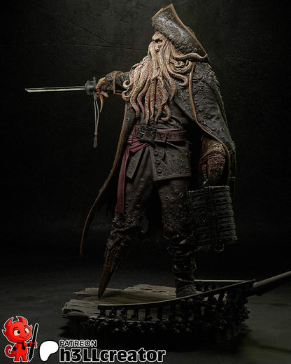 Davy Jones | Pirates of the Caribbean | Handcrafted Figure