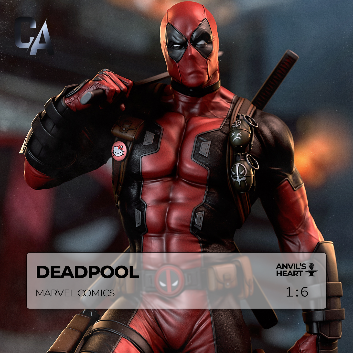 Masked Mercenary | Handcrafted Figure