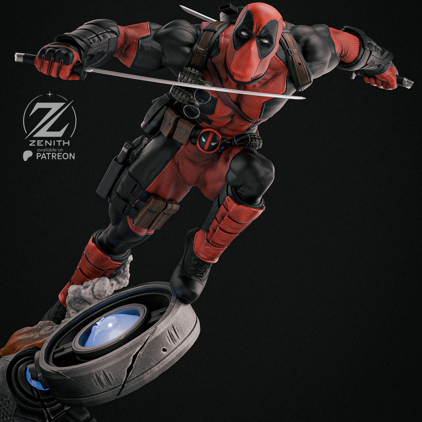 Masked Mercenary | Handcrafted Figure