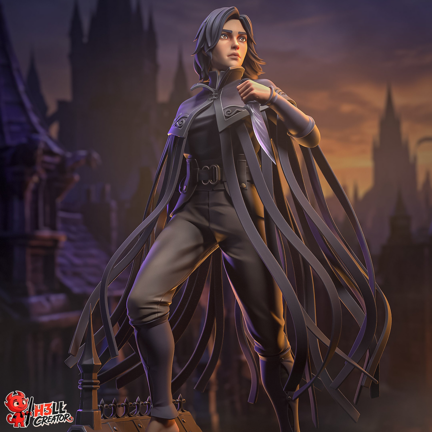Mist Assassin | Handcrafted Figure