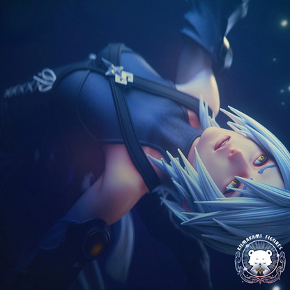 Blue Keyblade Mistress | Handcrafted Figure