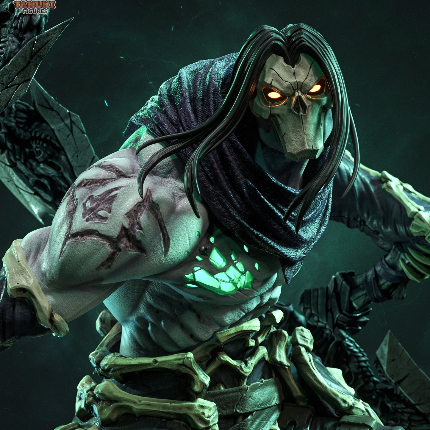 Death | Darksiders II | Handcrafted Figure