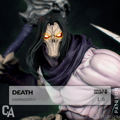 Death | Darksiders II | Handcrafted Figure