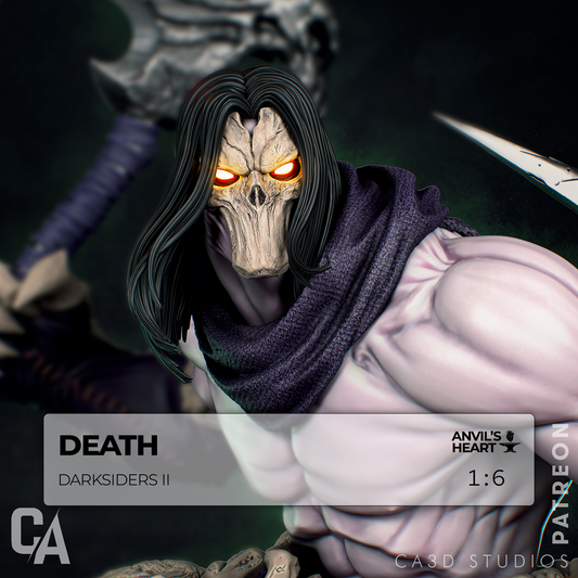 Death | Darksiders II | Handcrafted Figure