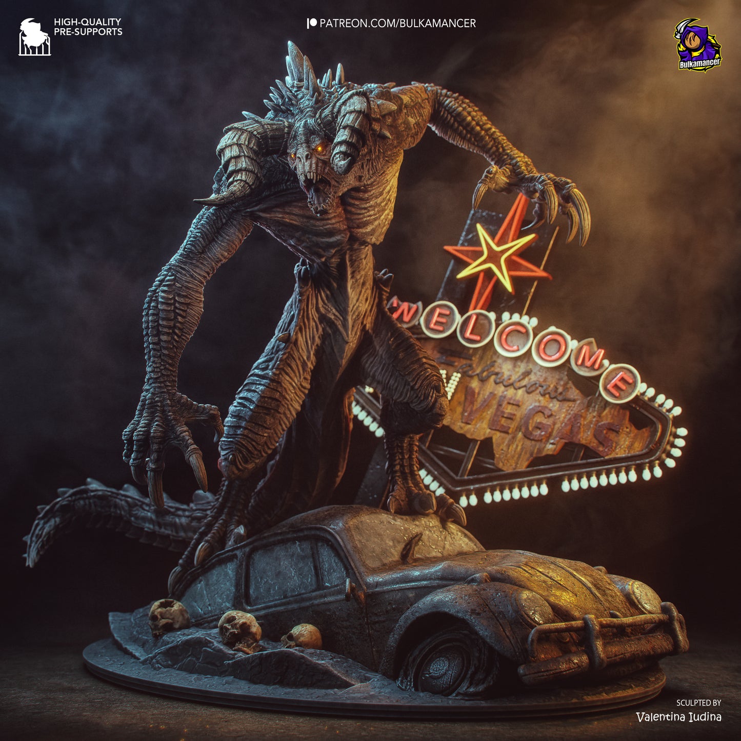 Deathclaw | Fallout | Handcrafted Figure