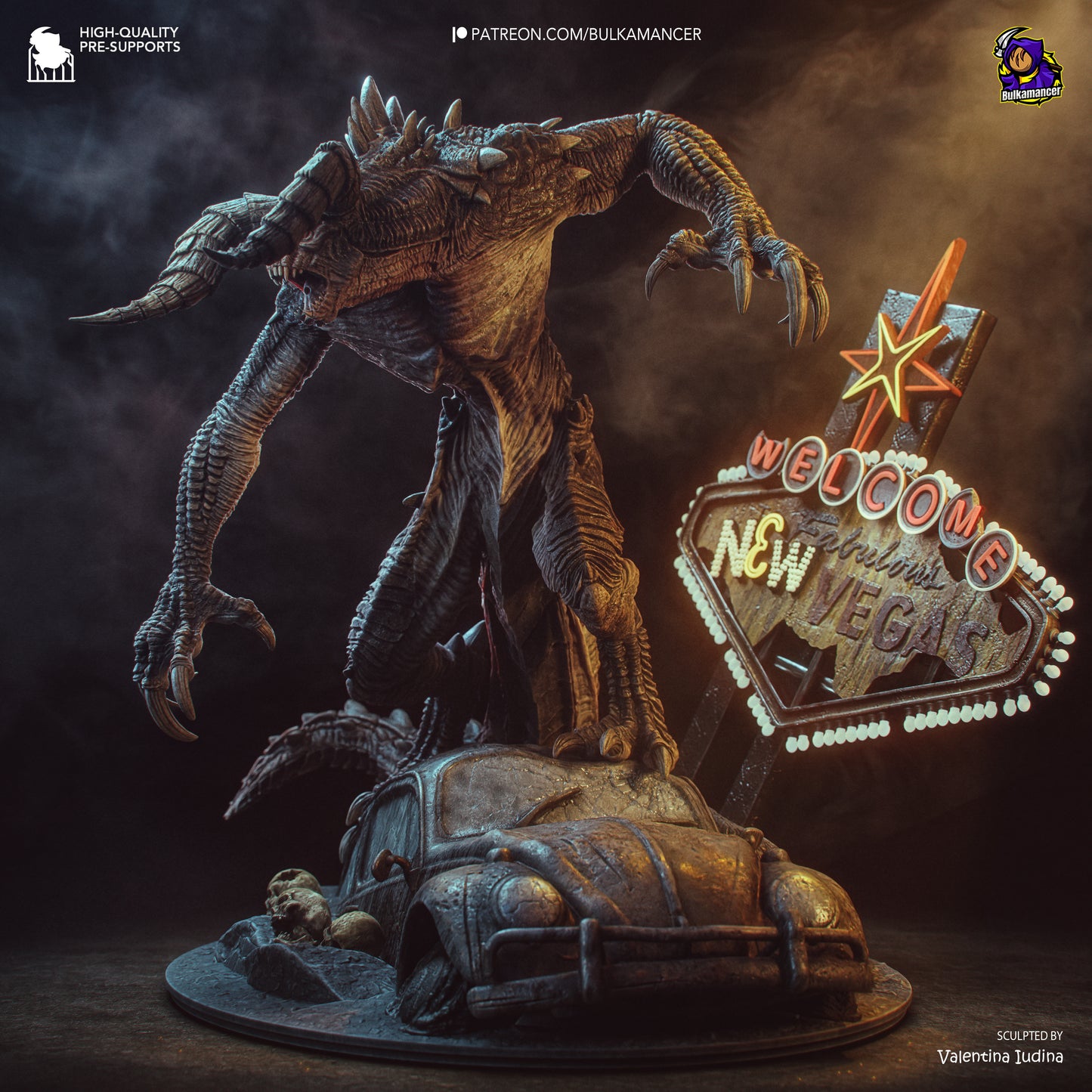Deathclaw | Fallout | Handcrafted Figure