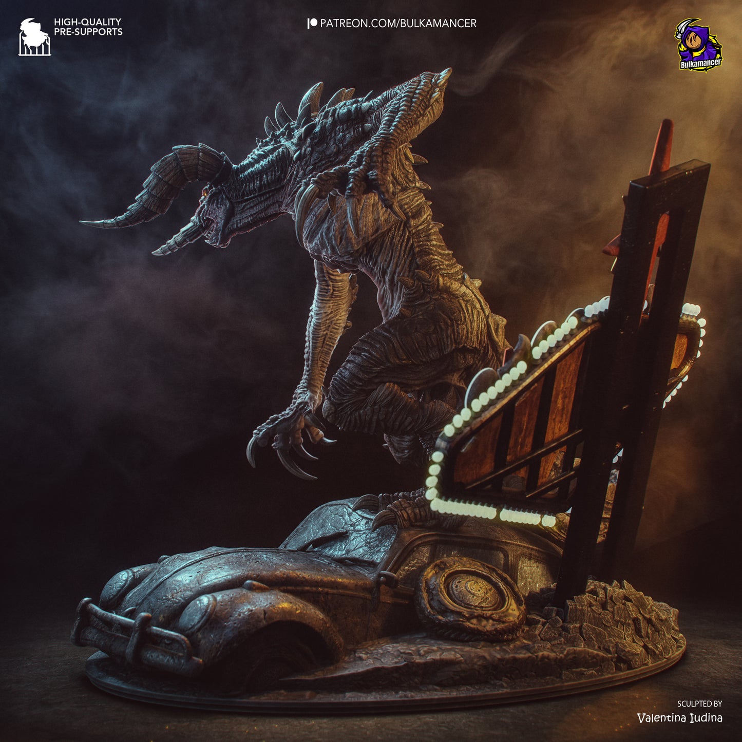 Deathclaw | Fallout | Handcrafted Figure