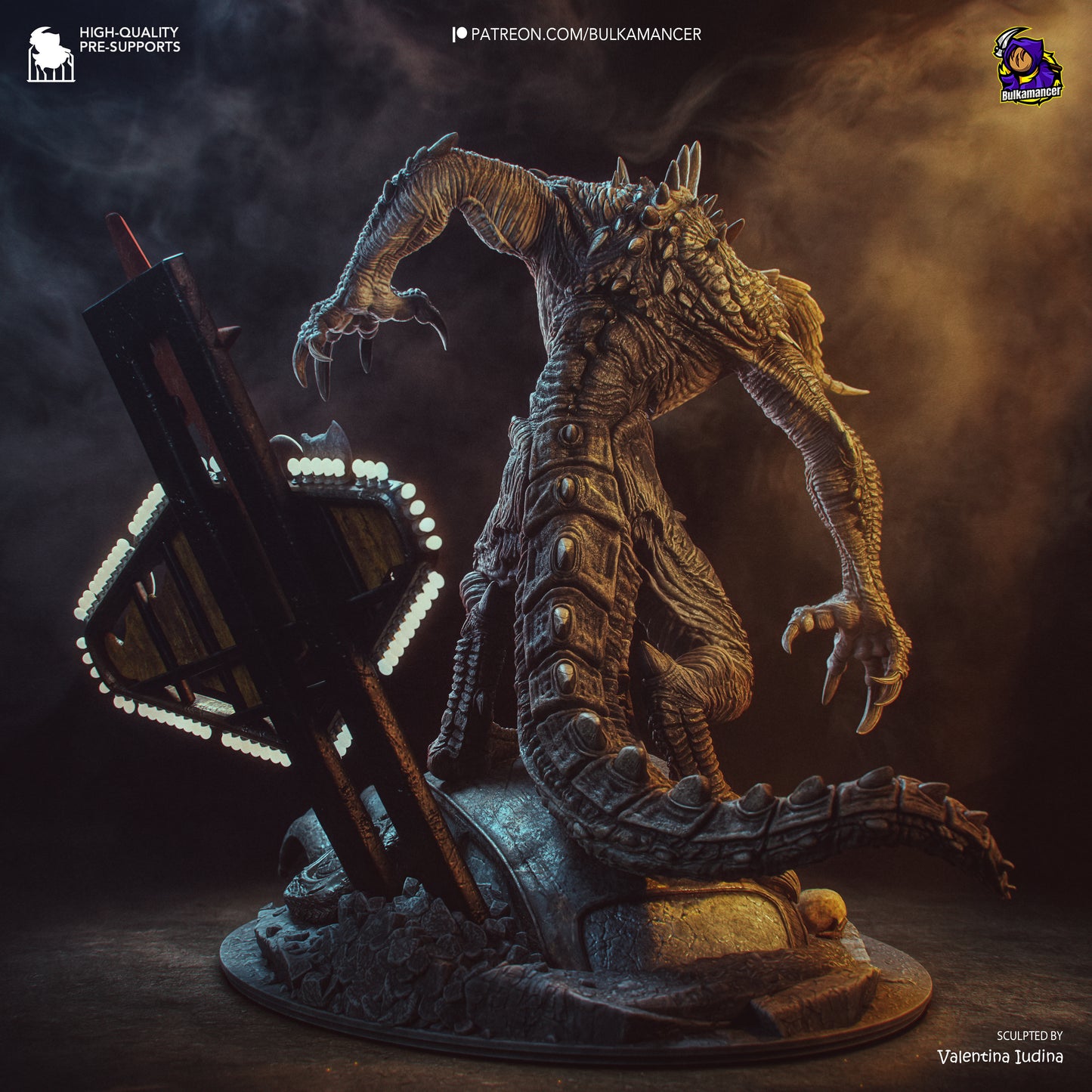 Deathclaw | Fallout | Handcrafted Figure