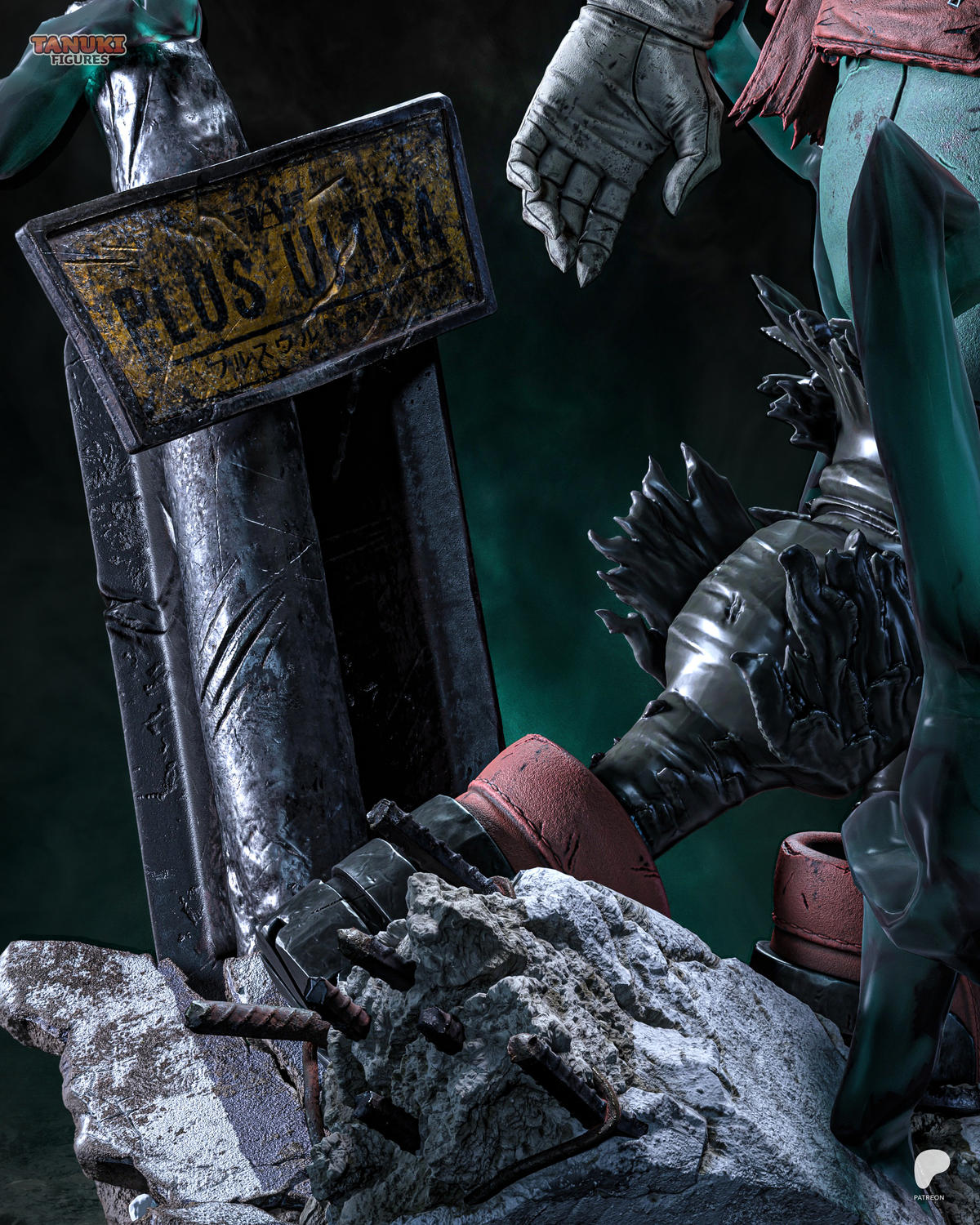 Green Hero | Handcrafted Figure