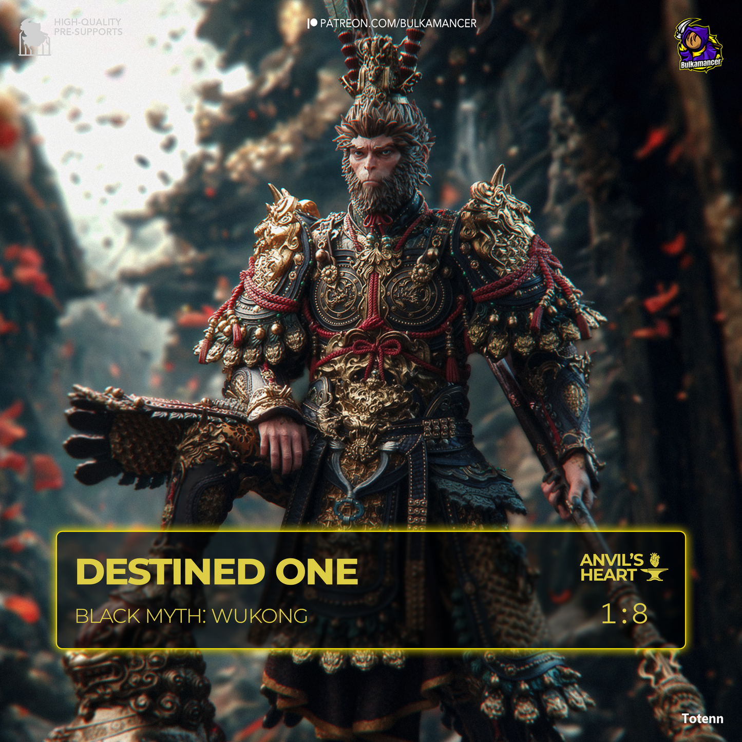 Destined One | Black Myth: Wukong | Handcrafted Figure