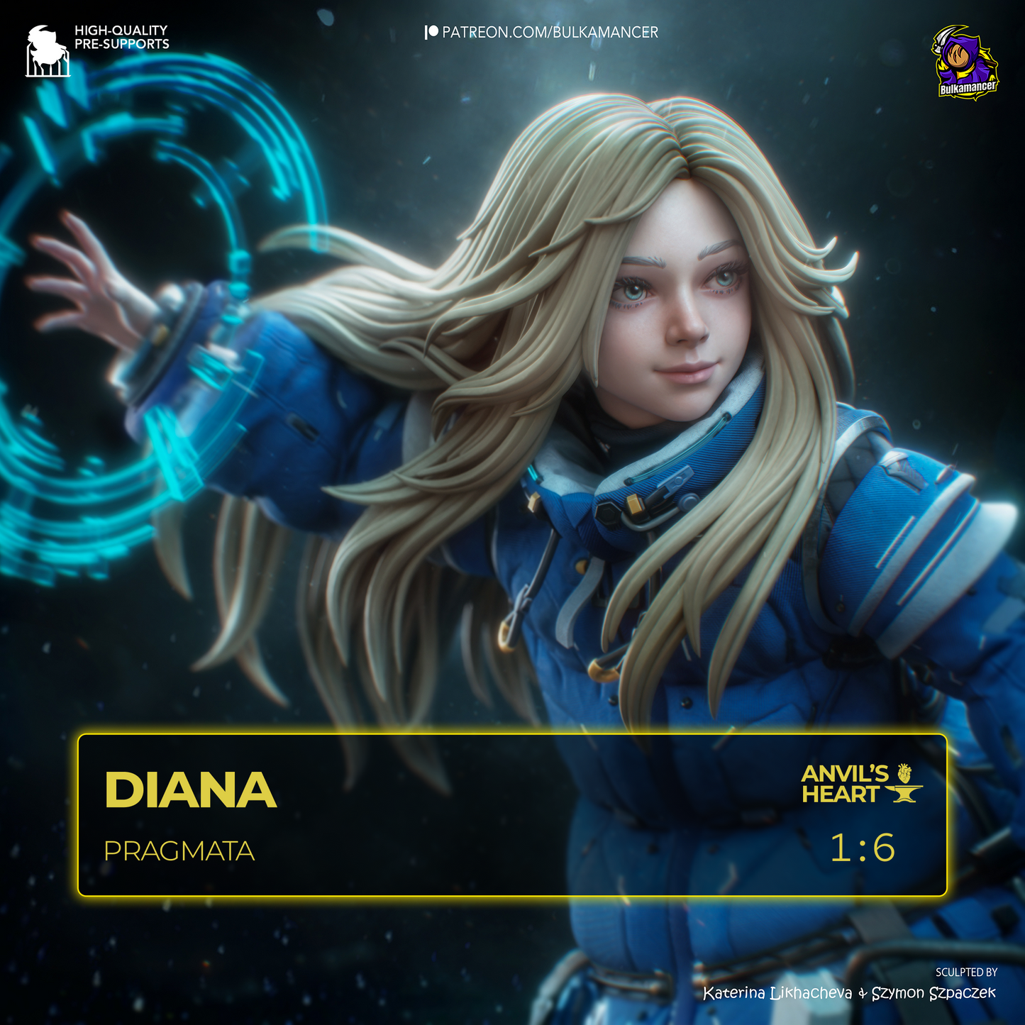 Diana | Pragmata | Handcrafted Figure