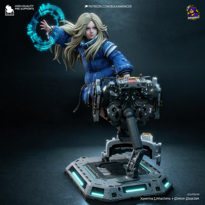 Diana | Pragmata | Handcrafted Figure