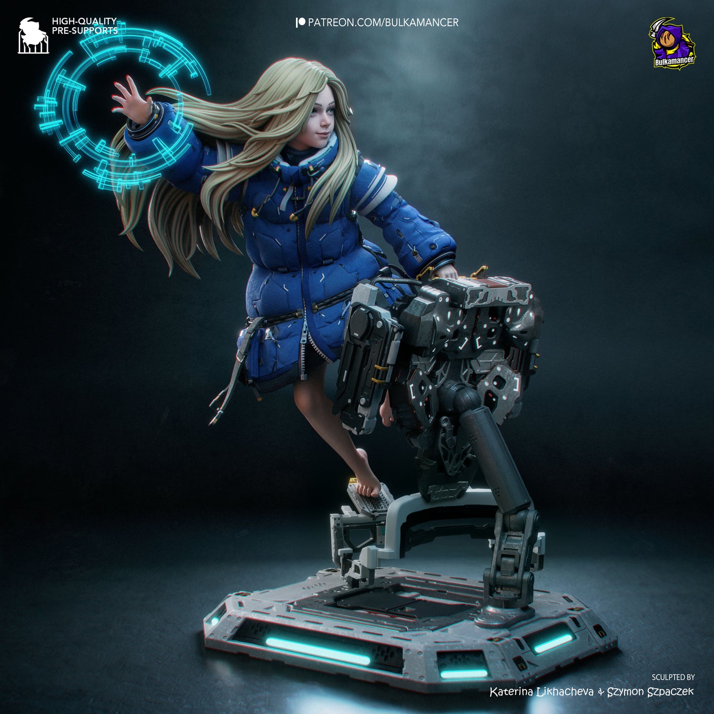 Diana | Pragmata | Handcrafted Figure