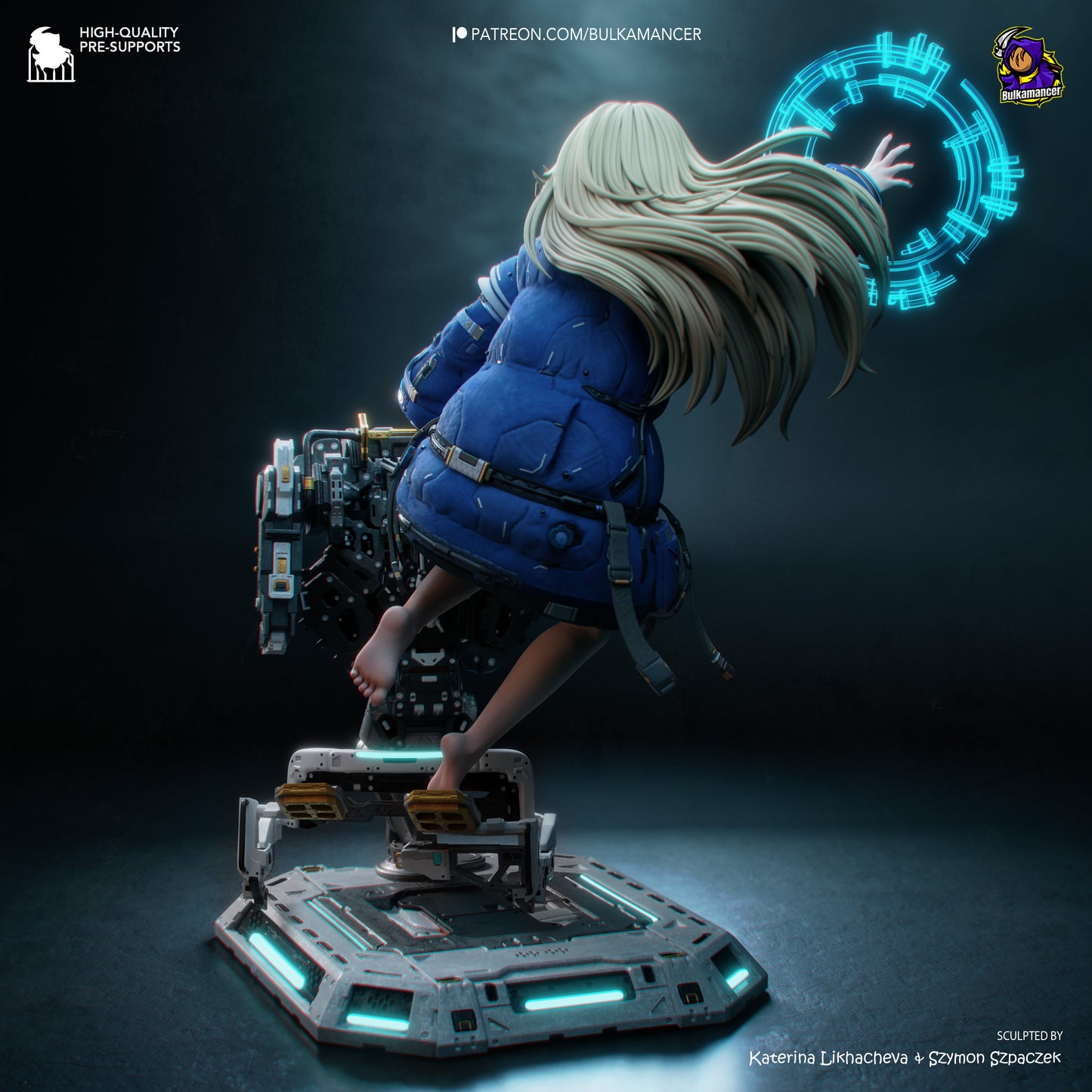 Diana | Pragmata | Handcrafted Figure