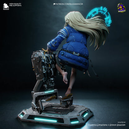 Diana | Pragmata | Handcrafted Figure