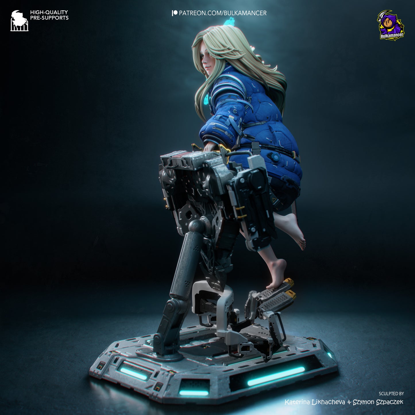 Diana | Pragmata | Handcrafted Figure