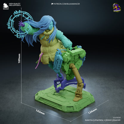 Diana | Pragmata | Handcrafted Figure