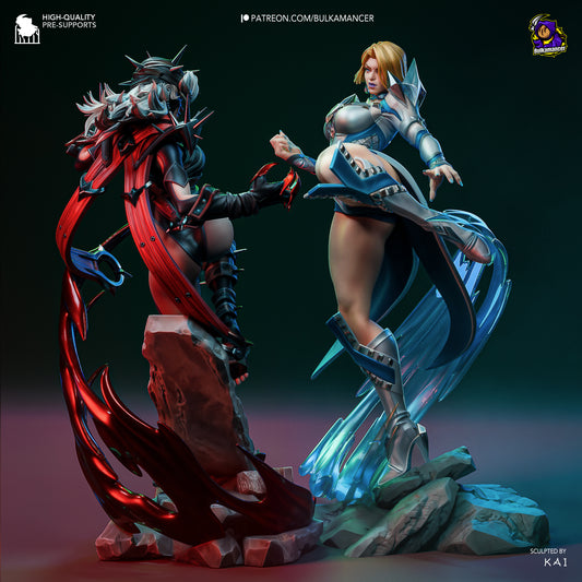 Emma Frost vs Malice | Marvel Rivals | Handcrafted Figure