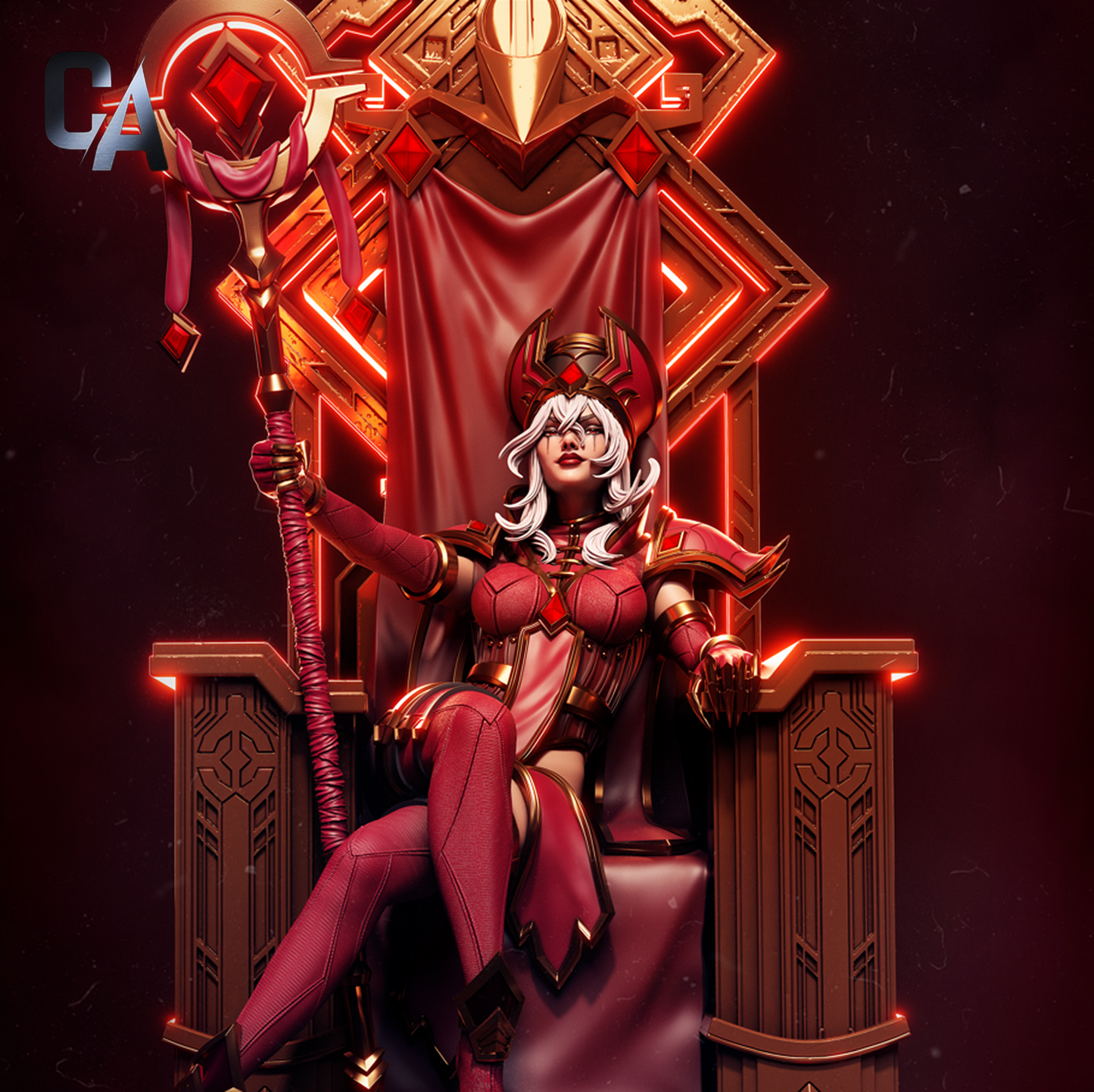 Sally Whitemane | World of Warcraft | Handcrafted Figure