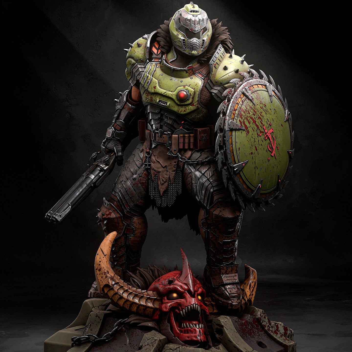 Doomguy | Doom: Dark Ages | Handcrafted Figure