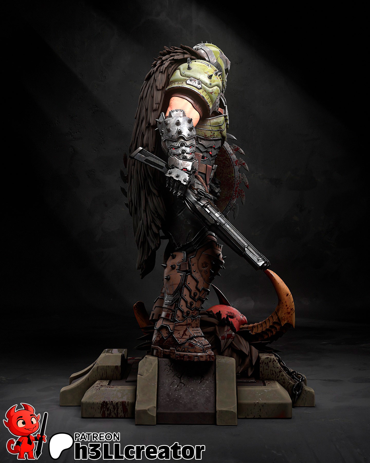 Doomguy | Doom: Dark Ages | Handcrafted Figure