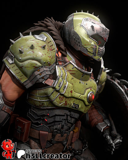 Doomguy | Doom: Dark Ages | Handcrafted Figure