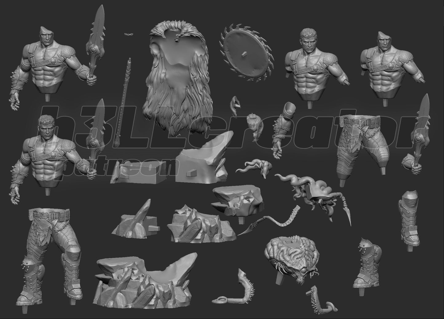 Dark Age Demon Slayer | Handcrafted Figure