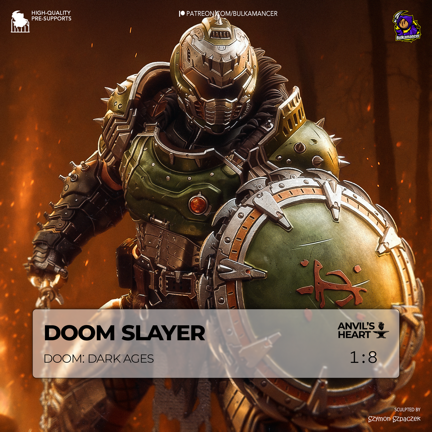 Doomguy | Doom: Dark Ages | Handcrafted Figure
